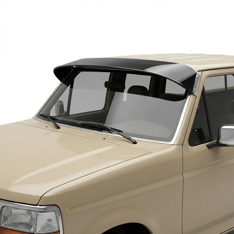 Tinted Acrylic Windscreen Sunvisor for Ford F-450 Super Duty (1997 - 2025) - 1