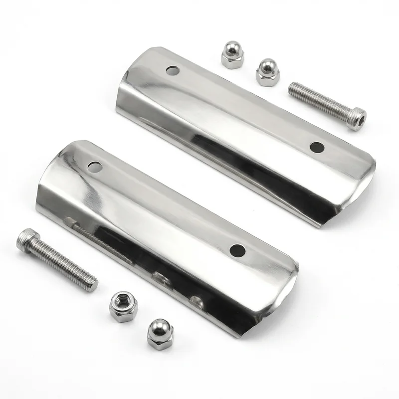 Stainless Steel Mounting Bracket Kit for Ford F-53 Motorhome Chassis (1988 - 2021) - 1