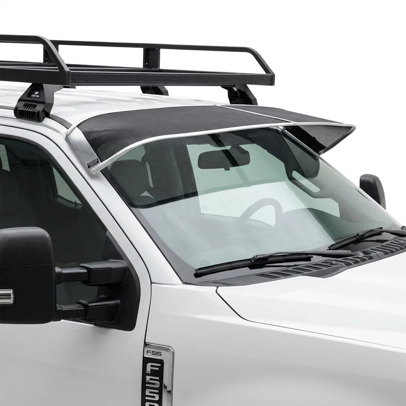 Premium Mesh Windscreen Sunvisor for Ford F-550 Super Duty (1999 - 2025) - 1