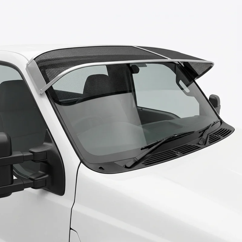 Premium Mesh Windscreen Sunvisor for Ford F-750 (2000 - 2025) - 1