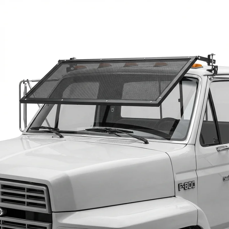 Premium Mesh Windscreen Sunvisor for Ford F-800 (1980 - 1999) - 1