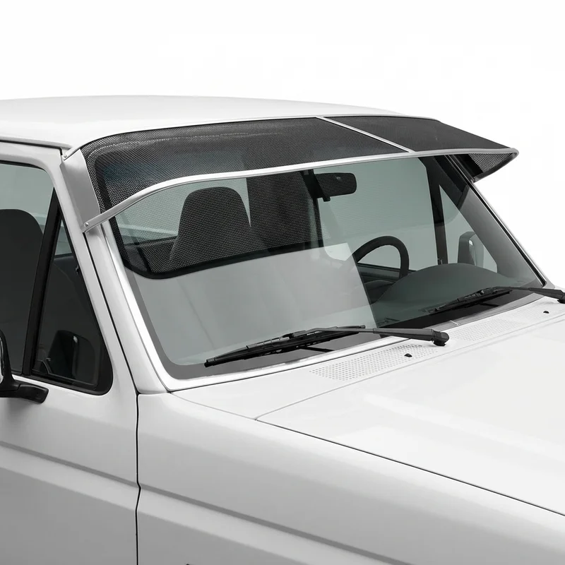 Premium Mesh Windscreen Sunvisor for Ford F-Super Duty (1988 - 1997) - 1