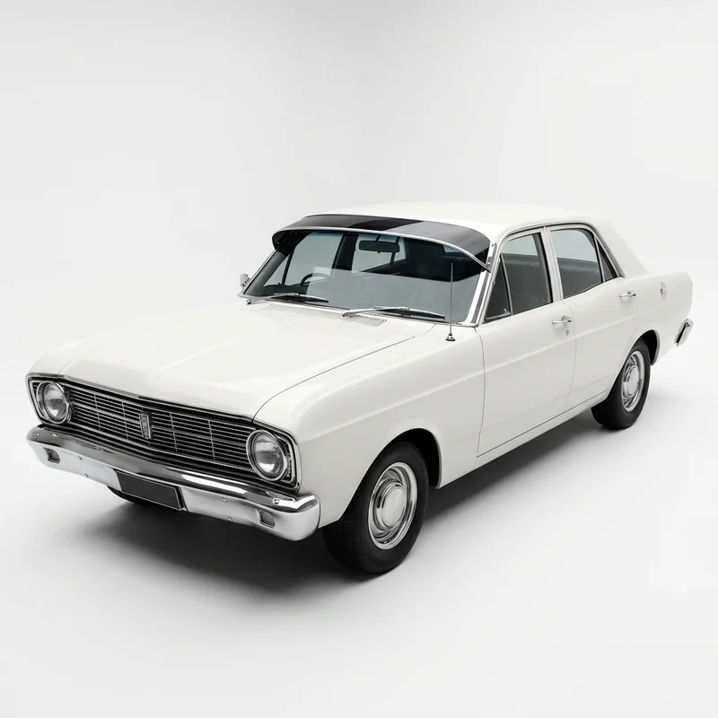 Tinted Acrylic Windscreen Sunvisor for Ford Falcon (1966 - 1970) - 1