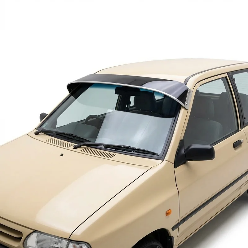 Tinted Acrylic Windscreen Sunvisor for Ford Festiva (1988 - 1993) - 1