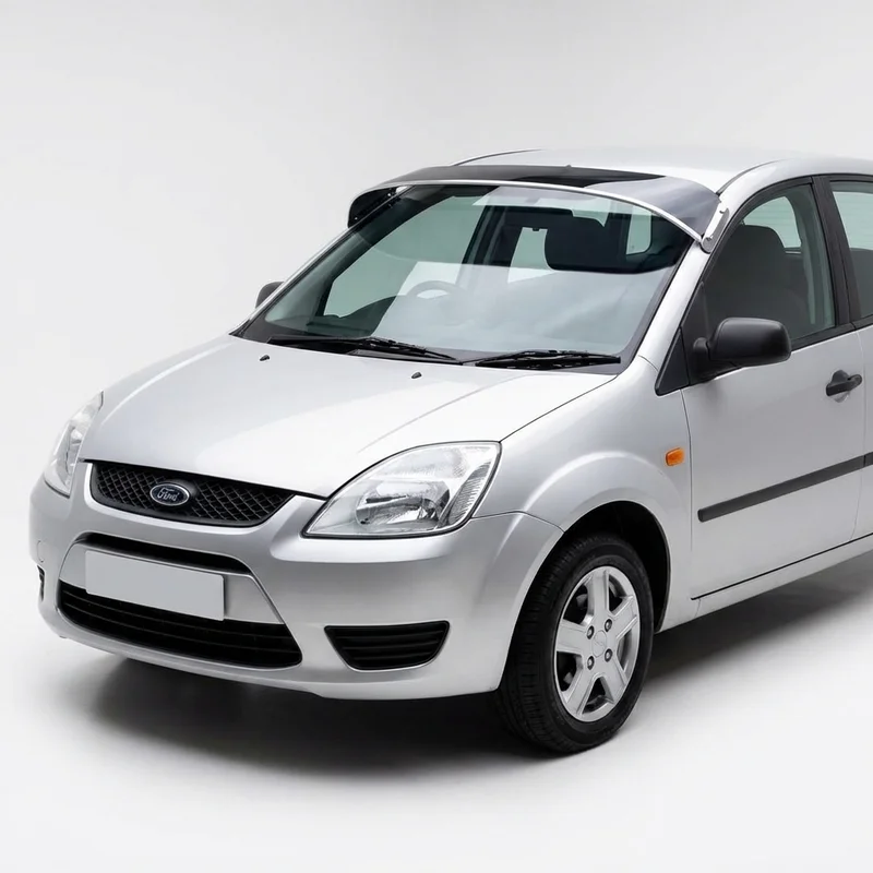 Tinted Acrylic Windscreen Sunvisor for Ford Fiesta Ikon (2002 - 2015) - 1