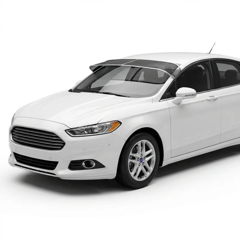 Premium Mesh Windscreen Sunvisor for Ford Fusion (2006 - 2020) - 1