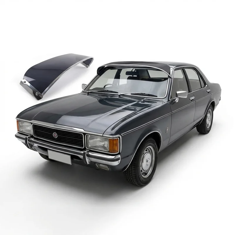 Tinted Acrylic Windscreen Sunvisor for Ford Granada (1975 - 1982) - 1