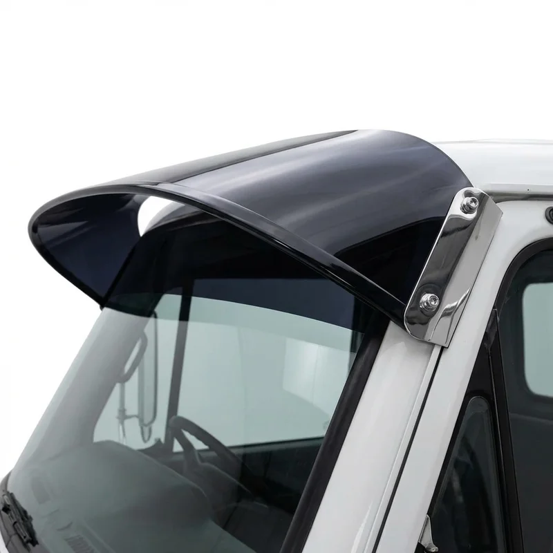 Tinted Acrylic Windscreen Sunvisor for Ford L8000F (1996 - 1997) - 1