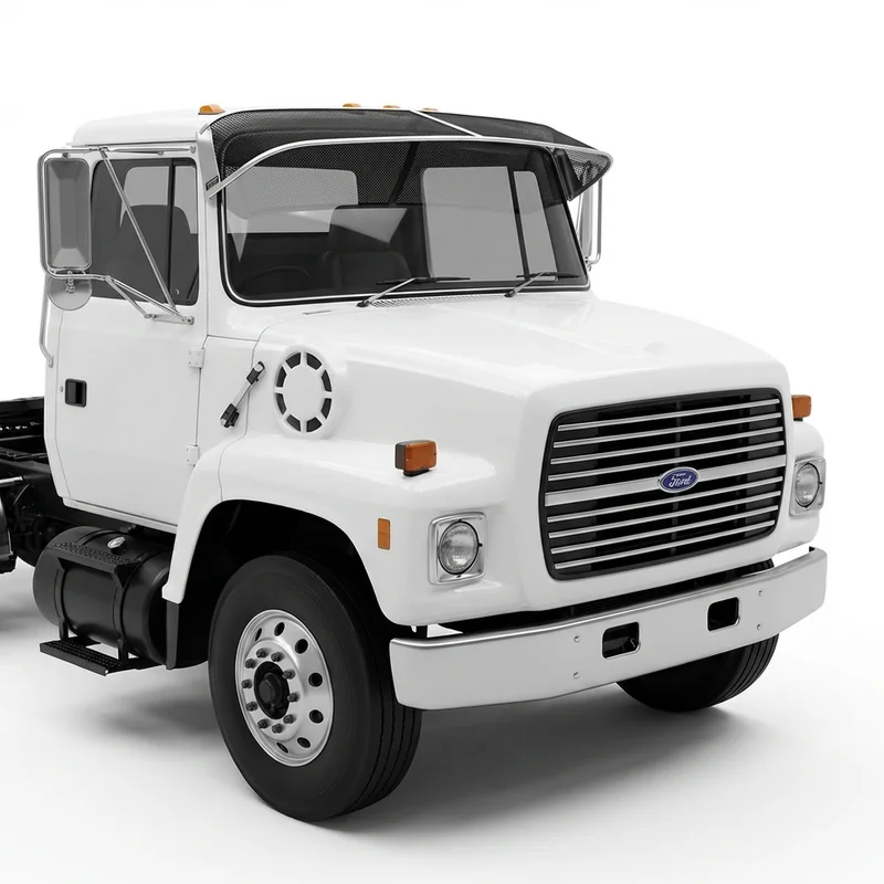 Premium Mesh Windscreen Sunvisor for Ford L9000 (1996 - 1997) - 1