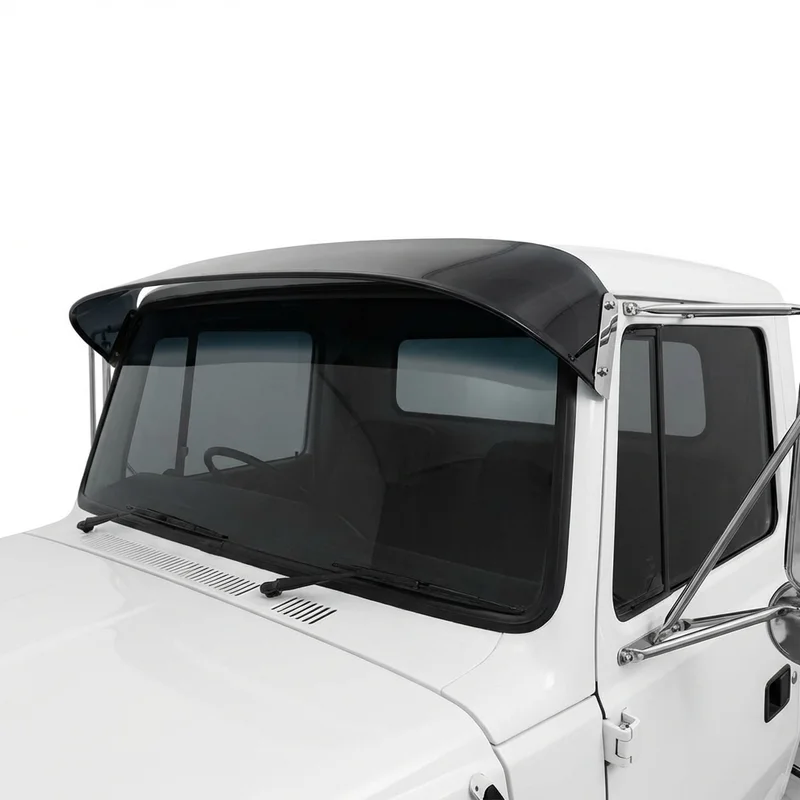 Tinted Acrylic Windscreen Sunvisor for Ford L9000 (1996 - 1997) - 1