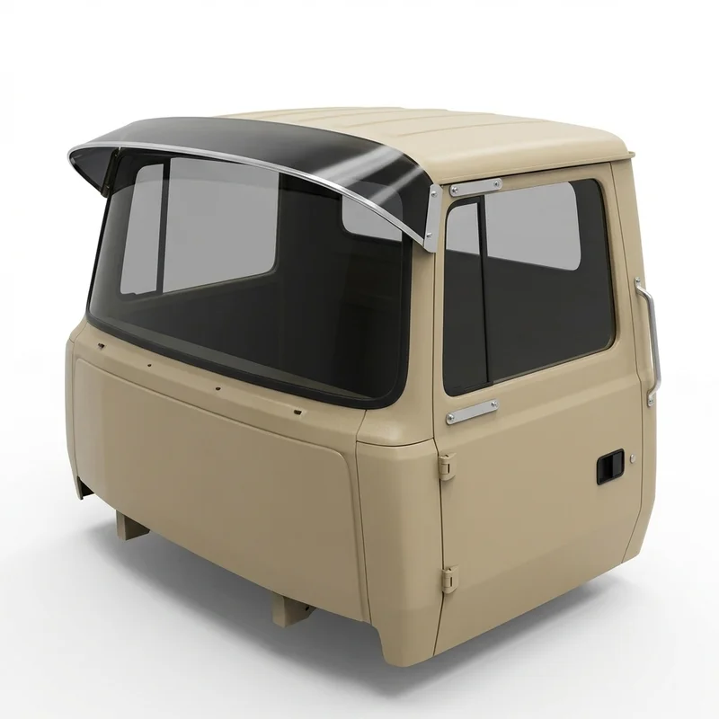 Tinted Acrylic Windscreen Sunvisor for Ford LS8000F (1996 - 1997) - 1