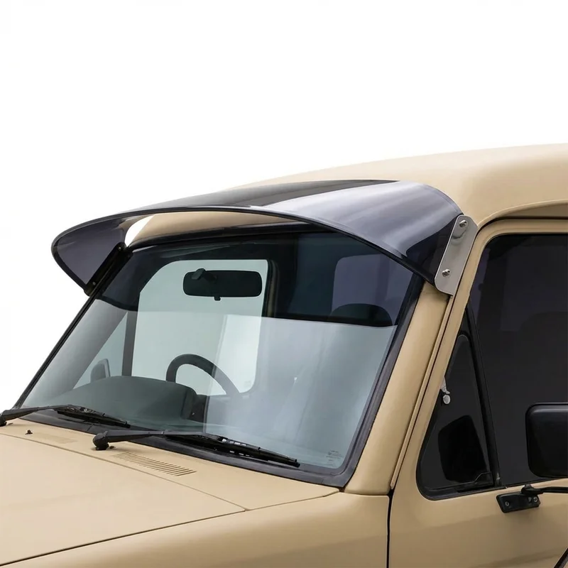 Tinted Acrylic Windscreen Sunvisor for Ford LT8513 (1996 - 1998) - 1