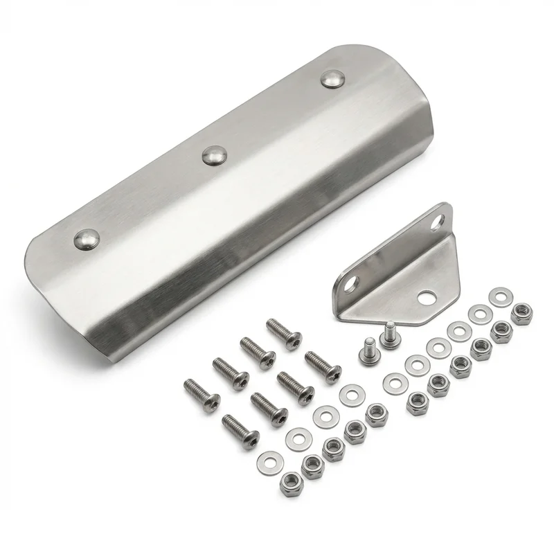 Stainless Steel Mounting Bracket Kit for Ford LT9000 (1996 - 1997) - 1