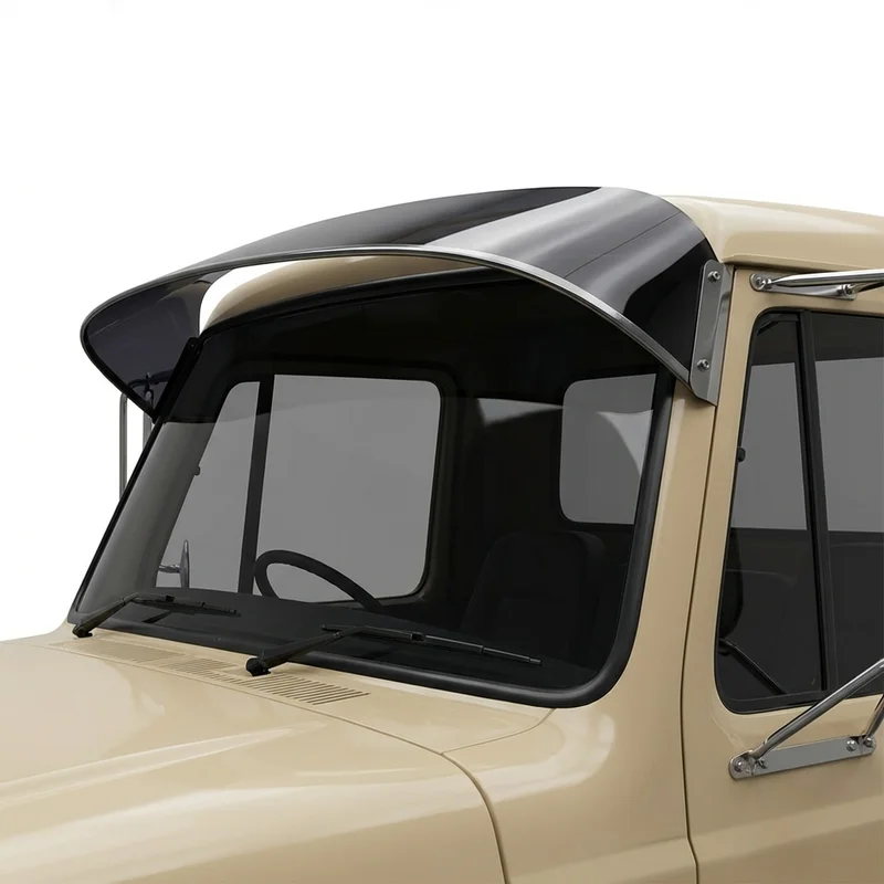 Tinted Acrylic Windscreen Sunvisor for Ford LTS8000F (1996 - 1997) - 1