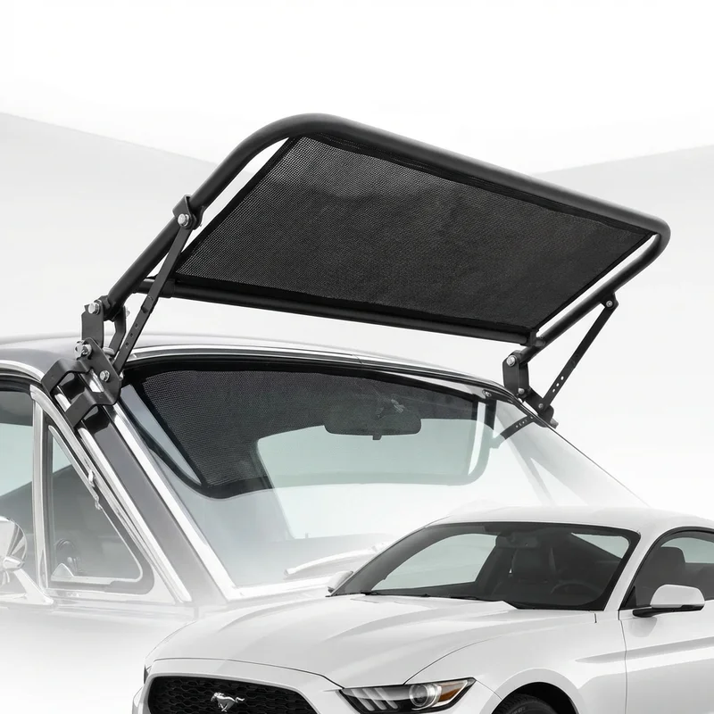 Premium Mesh Windscreen Sunvisor for Ford Mustang (1969 - 2025) - 1