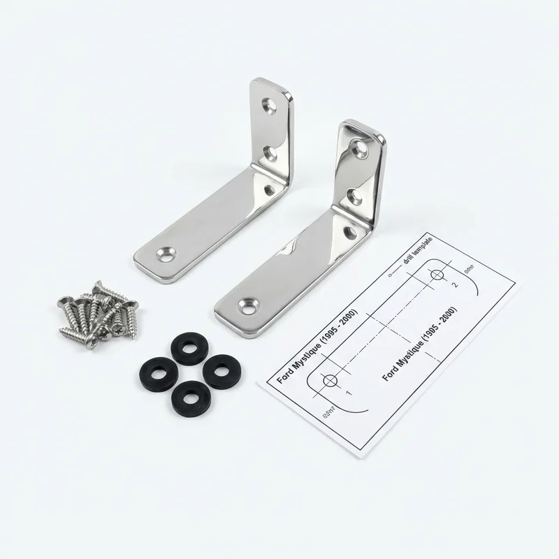 Stainless Steel Mounting Bracket Kit for Ford Mystique (1995 - 2000) - 1