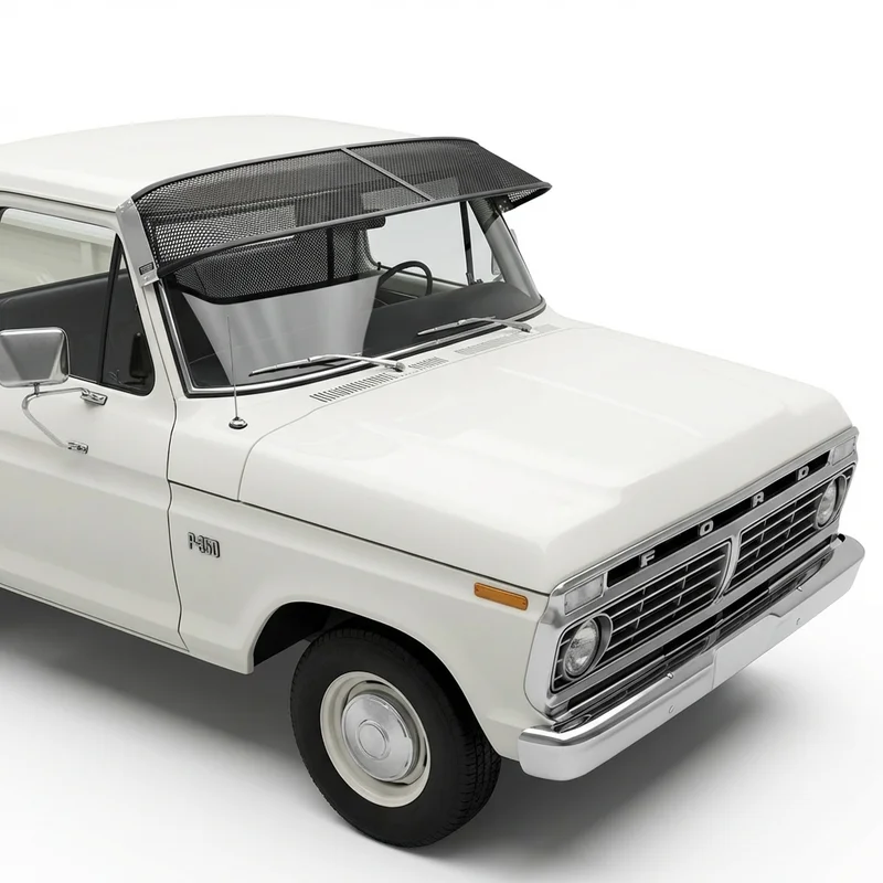 Premium Mesh Windscreen Sunvisor for Ford P-350 (1959 - 1976) - 1