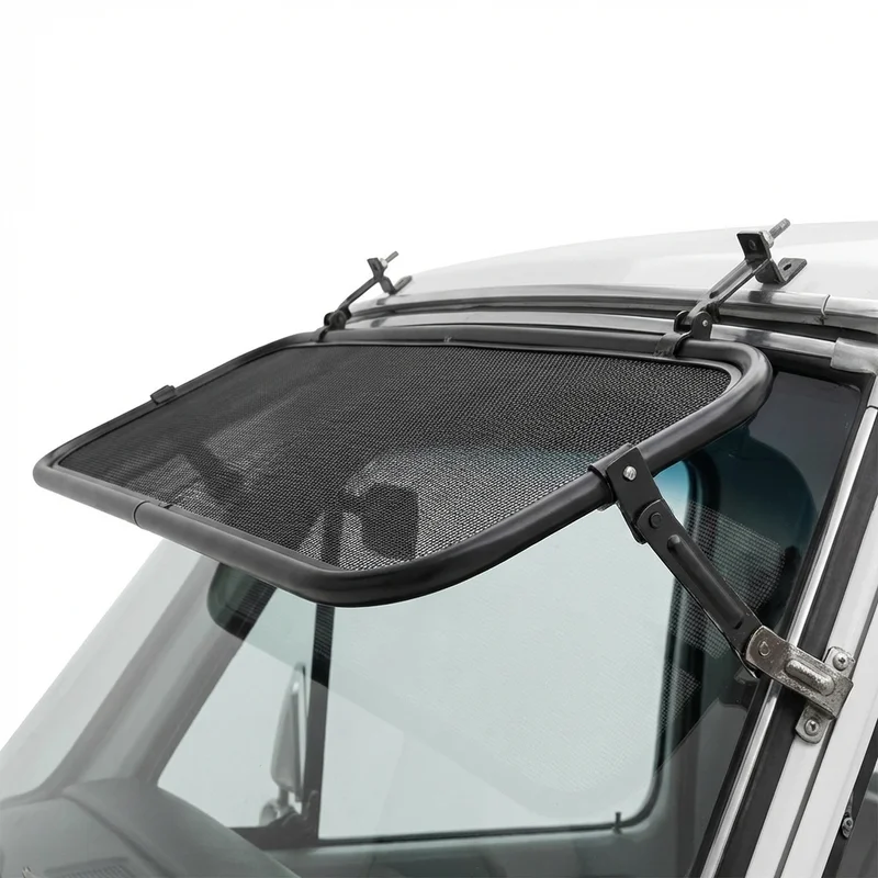 Premium Mesh Windscreen Sunvisor for Ford P-400 (1975 - 1976) - 1