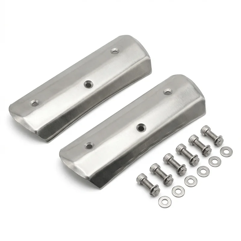 Stainless Steel Mounting Bracket Kit for Ford P-500 (1975 - 1977) - 1