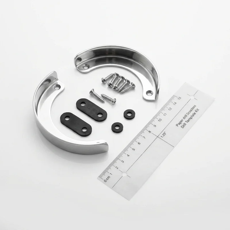 Stainless Steel Mounting Bracket Kit for Ford Police Interceptor Utility (2013 - 2025) - 1