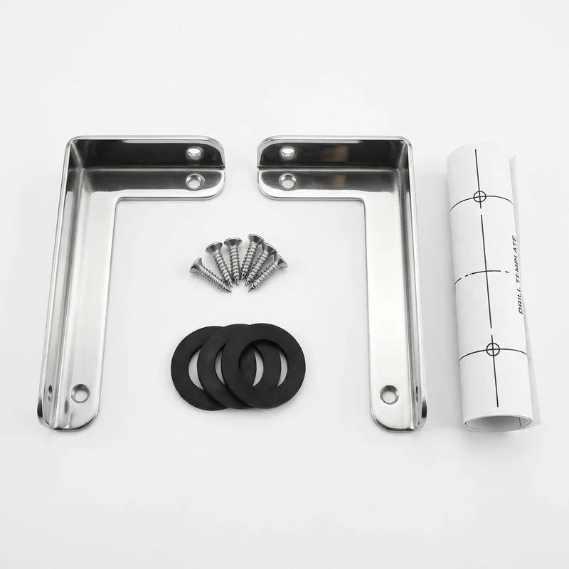 Stainless Steel Mounting Bracket Kit for Ford Transit-350 (2015 - 2025) - 1