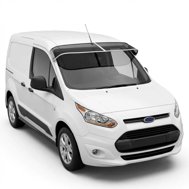 Premium Mesh Windscreen Sunvisor for Ford Transit Connect (2010 - 2023) - 1