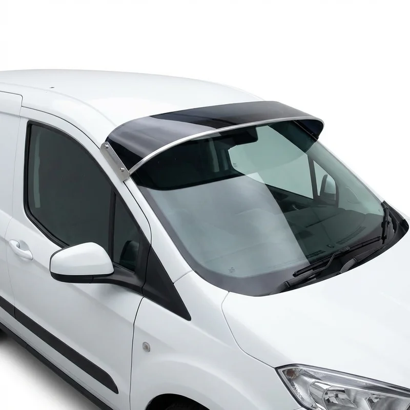 Tinted Acrylic Windscreen Sunvisor for Ford Transit Courier (2021 - 2022) - 1