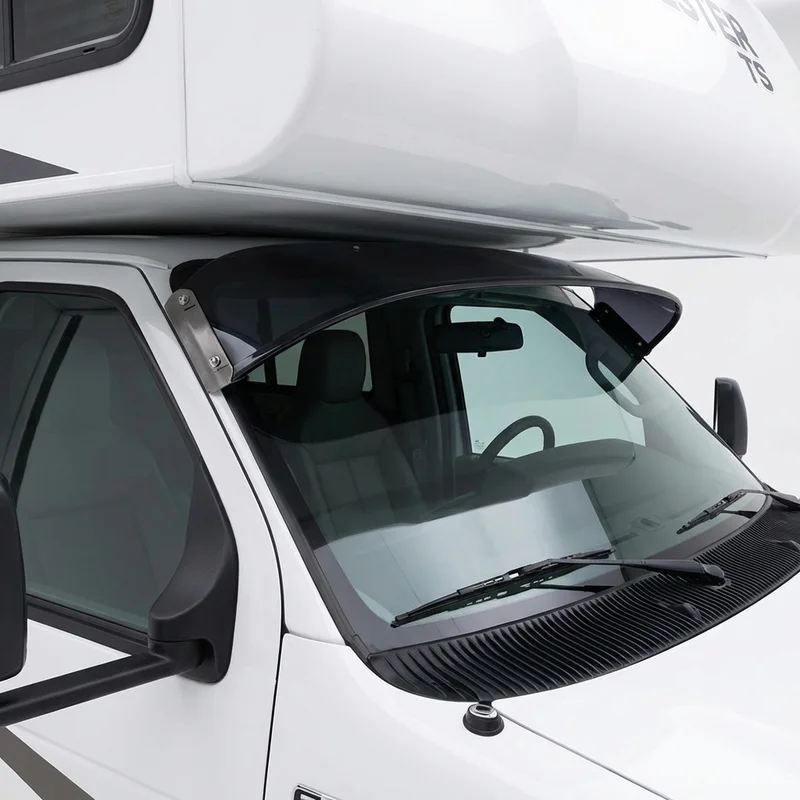 Tinted Acrylic Windscreen Sunvisor for Forest River Forester TS (2019 - 2022) - 1