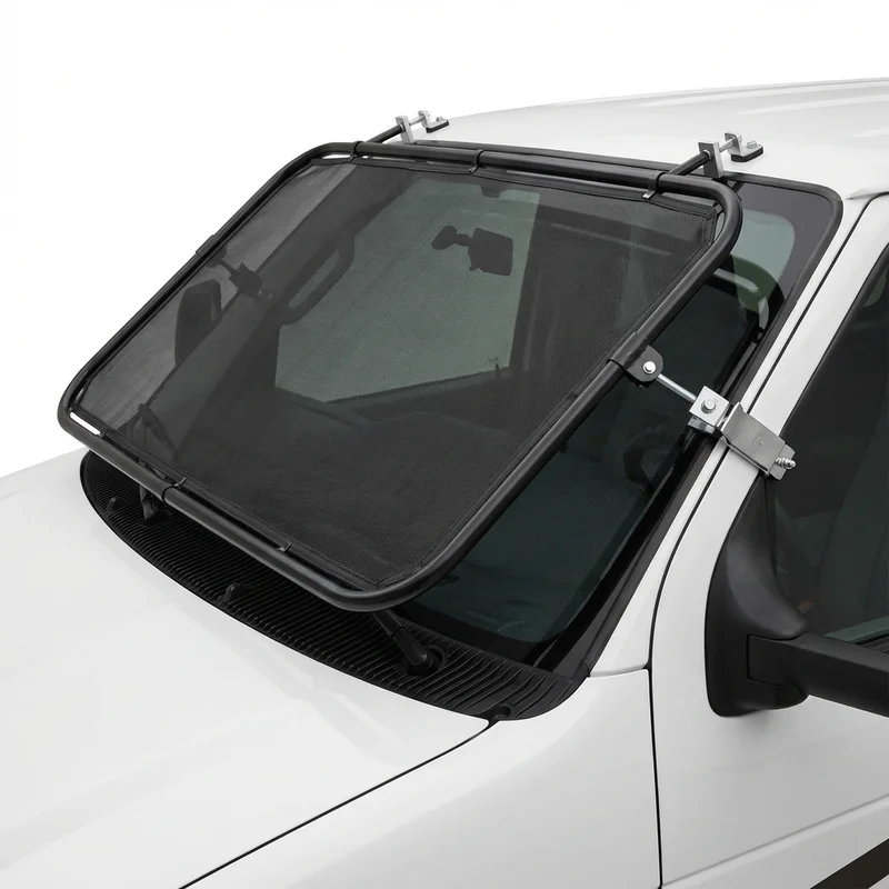 Premium Mesh Windscreen Sunvisor for Forest River Georgetown GT5 (2019 - 2023) - 1