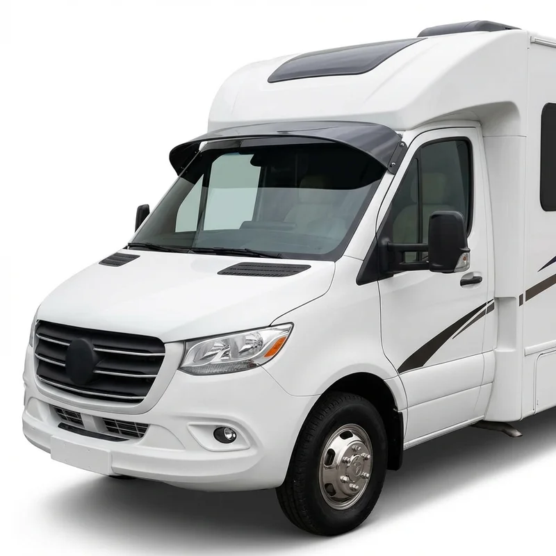 Tinted Acrylic Windscreen Sunvisor for Forest River Solera (2021 - 2022) - 1