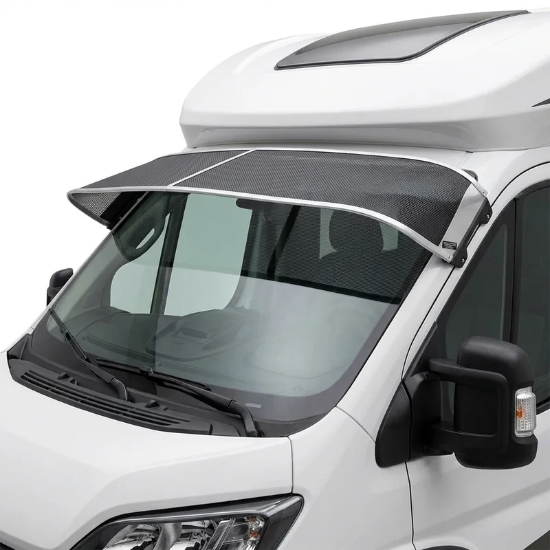 Premium Mesh Windscreen Sunvisor for Forest River Sunseeker MBS (2019 - 2022) - 1