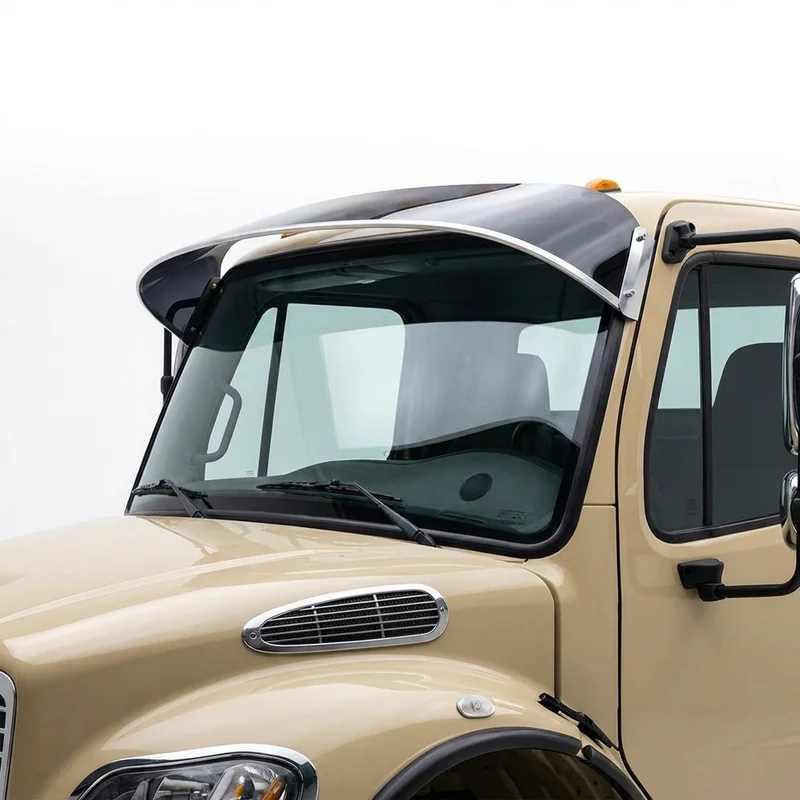 Tinted Acrylic Windscreen Sunvisor for Freightliner 114SD (2012 - 2021) - 1