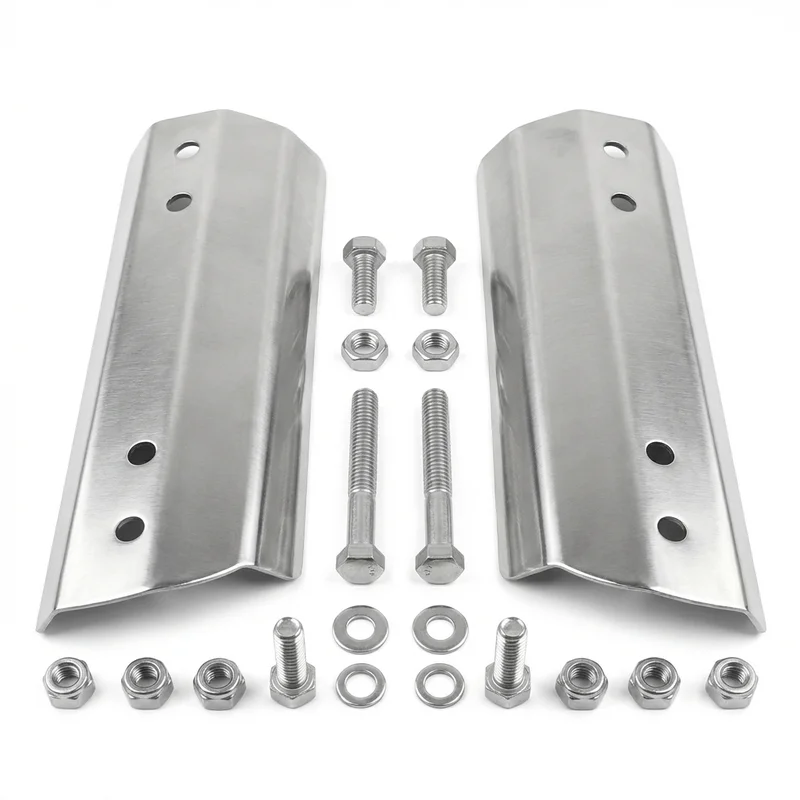 Stainless Steel Mounting Bracket Kit for Freightliner Coronado (2001 - 2020) - 1