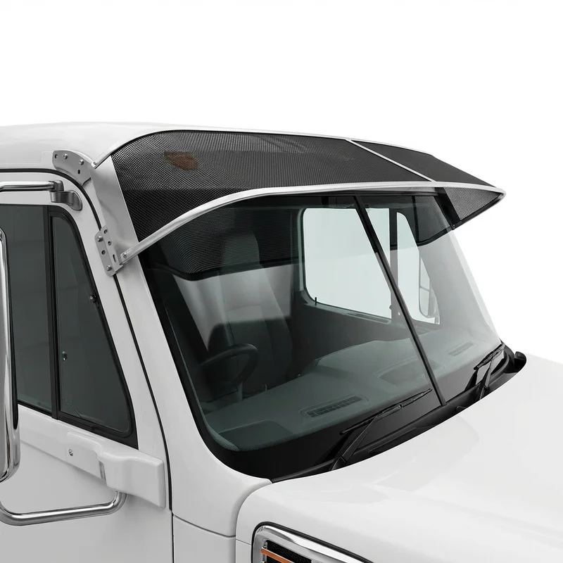 Premium Mesh Windscreen Sunvisor for Freightliner Coronado (2001 - 2020) - 1