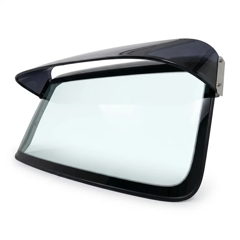 Tinted Acrylic Windscreen Sunvisor for Freightliner Coronado (2001 - 2020) - 1