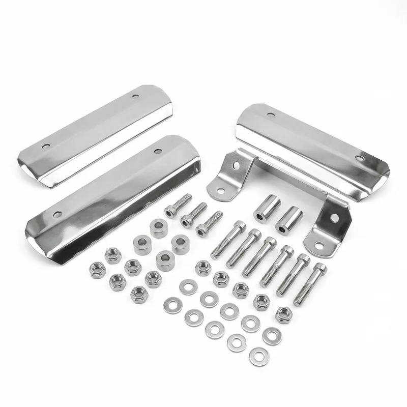 Stainless Steel Mounting Bracket Kit for Freightliner M2 106 (2002 - 2021) - 1
