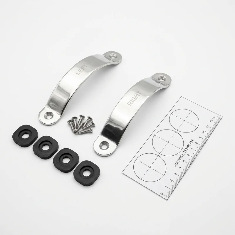 Stainless Steel Mounting Bracket Kit for Freightliner MT55 (1999 - 2019) - 1