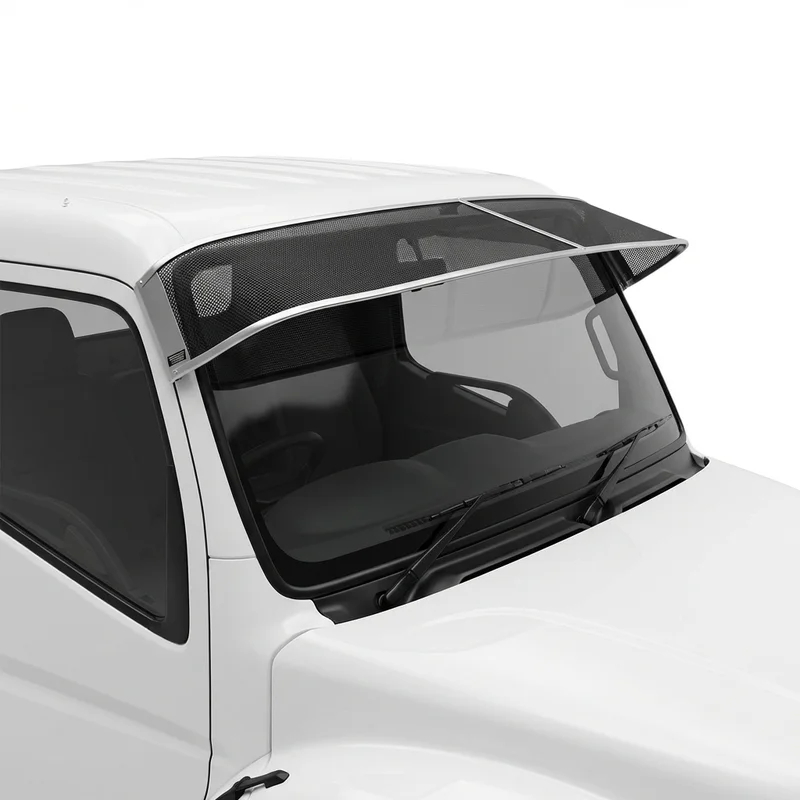Premium Mesh Windscreen Sunvisor for Freightliner MT55 (1999 - 2019) - 1