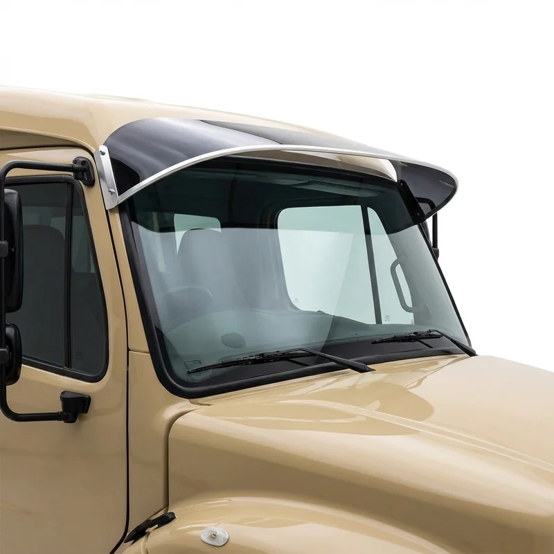 Tinted Acrylic Windscreen Sunvisor for Freightliner S2RV (2019 - 2019) - 1