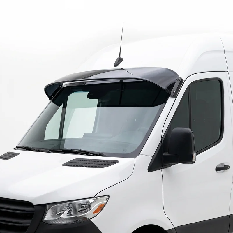 Tinted Acrylic Windscreen Sunvisor for Freightliner Sprinter 3500XD (2018 - 2021) - 1