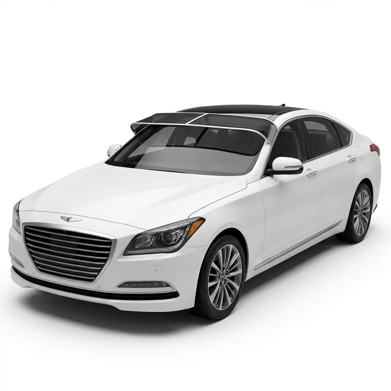 Premium Mesh Windscreen Sunvisor for Genesis G80 (2017 - 2025) - 1