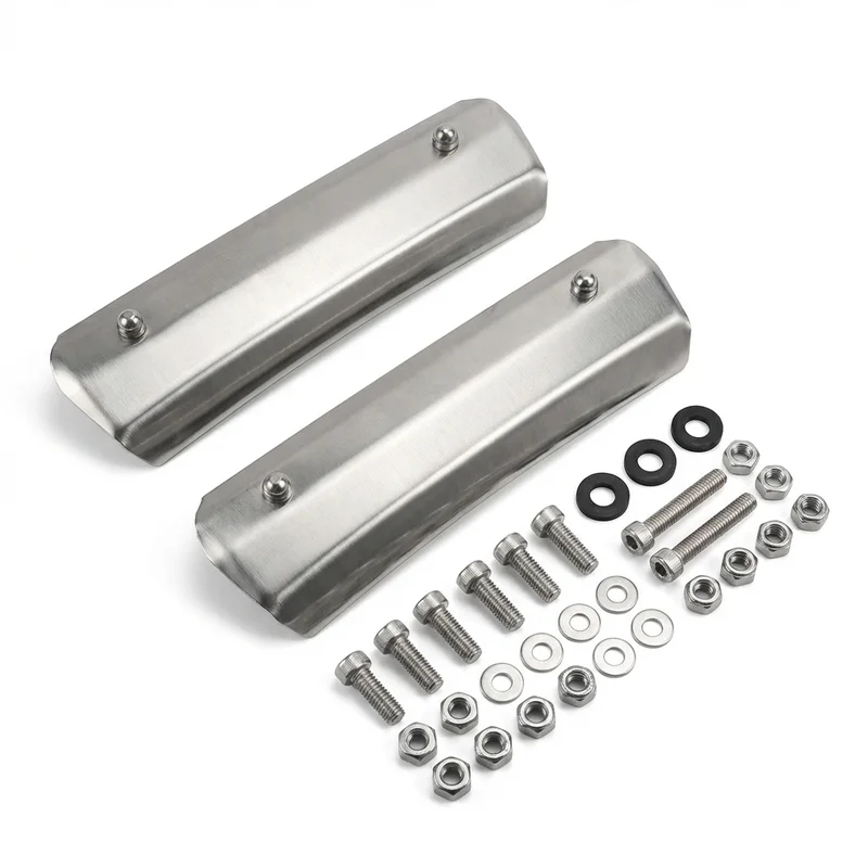 Stainless Steel Mounting Bracket Kit for Genesis GV70 (2022 - 2025) - 1