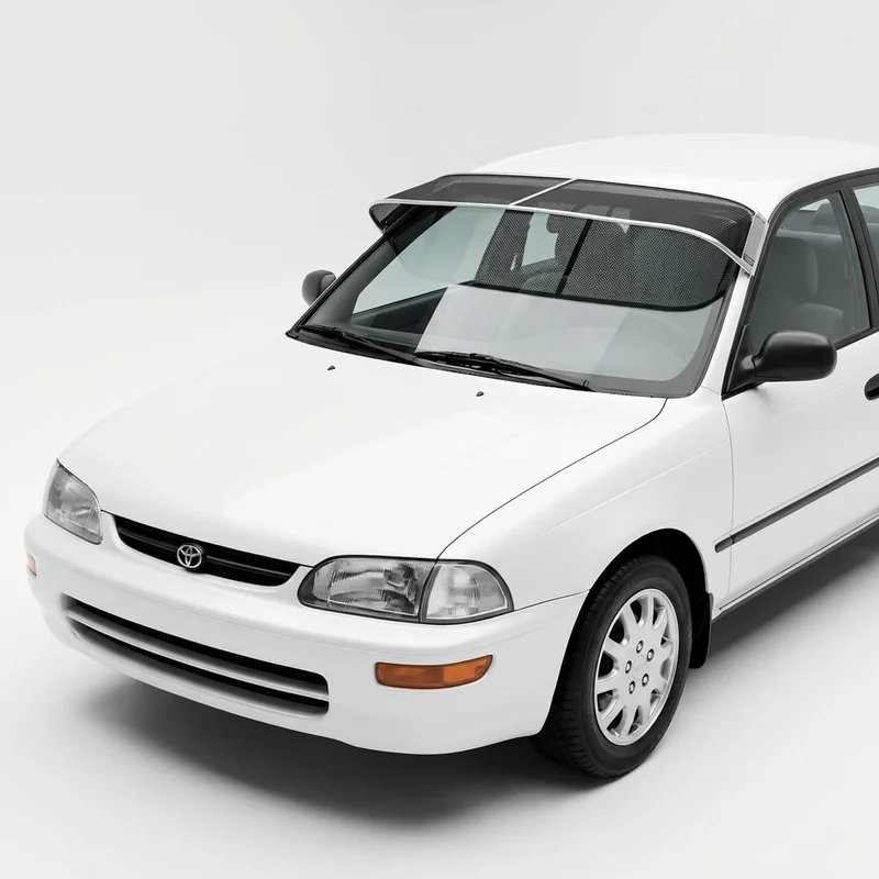 Premium Mesh Windscreen Sunvisor for Geo Prizm (1989 - 1997) - 1