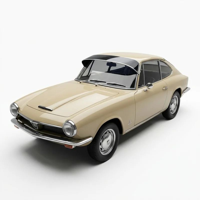 Tinted Acrylic Windscreen Sunvisor for Glas 1600 GT (1968 - 1968) - 1