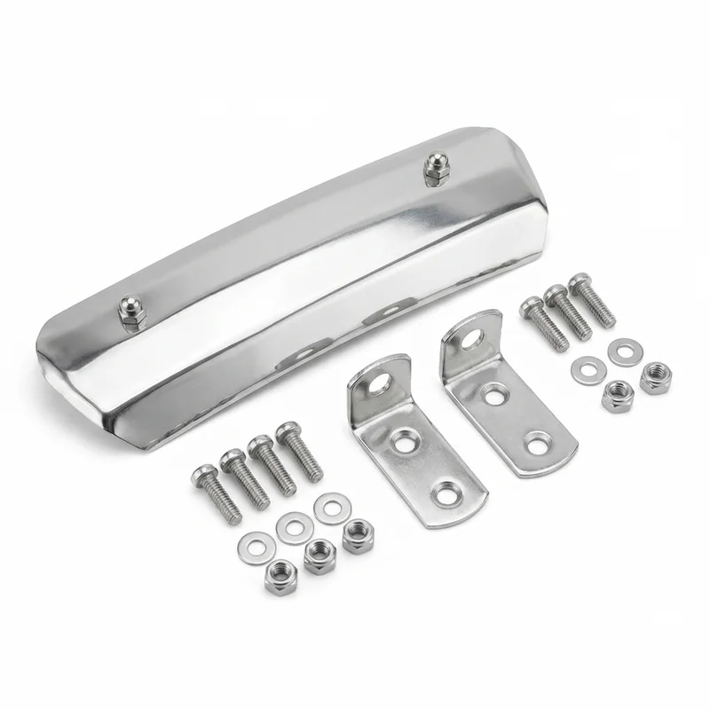 Stainless Steel Mounting Bracket Kit for GMC Brigadier (1981 - 1988) - 1
