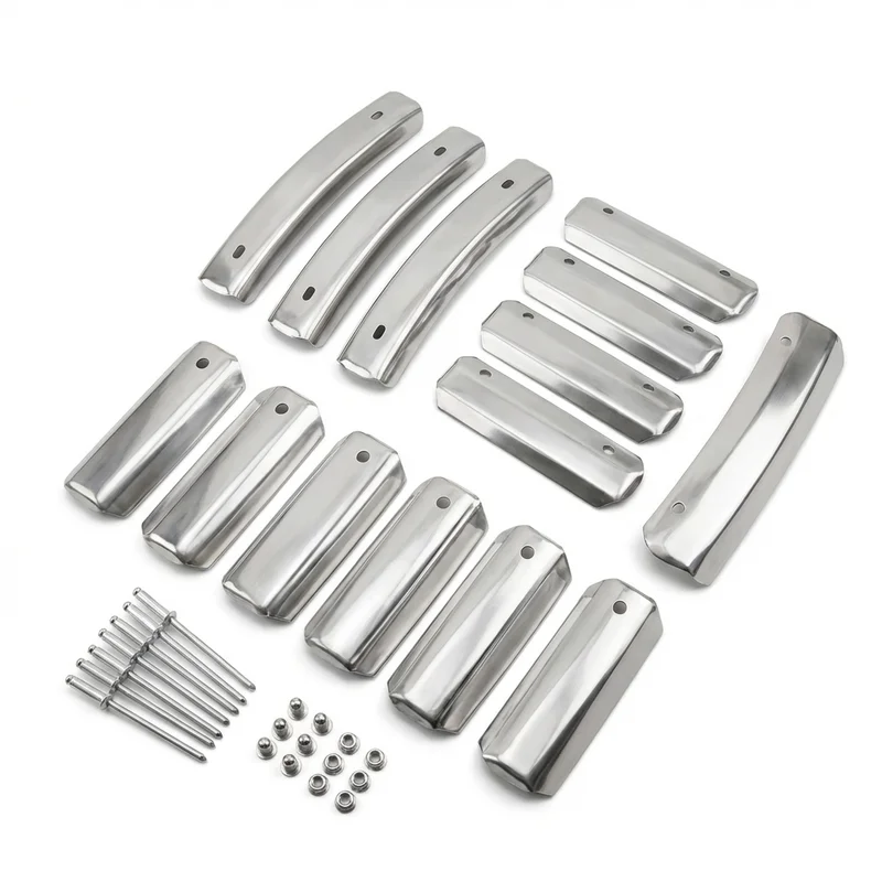 Stainless Steel Mounting Bracket Kit for GMC C1500 Suburban (1979 - 1999) - 1