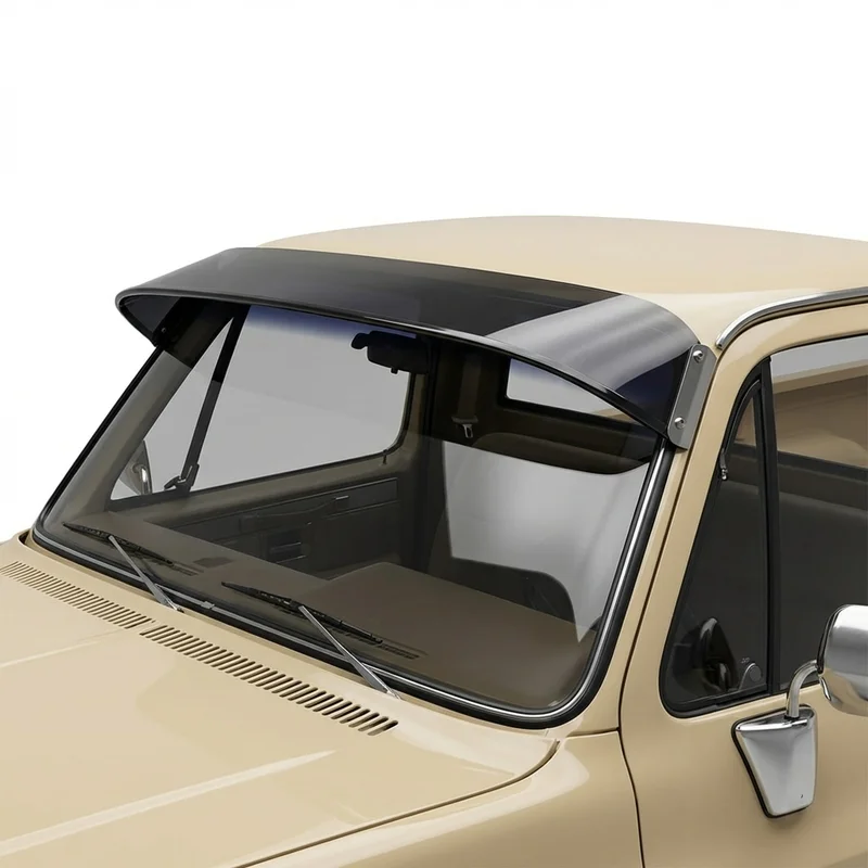 Tinted Acrylic Windscreen Sunvisor for GMC C25 (1975 - 1978) - 1