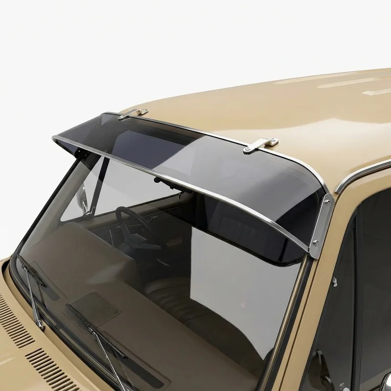 Tinted Acrylic Windscreen Sunvisor for GMC C25 Suburban (1975 - 1978) - 1