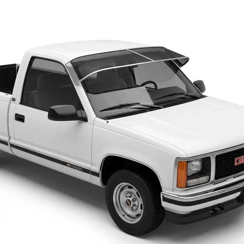 Premium Mesh Windscreen Sunvisor for GMC C3500 (1979 - 2000) - 1