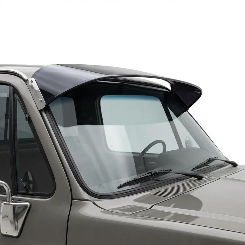Tinted Acrylic Windscreen Sunvisor for GMC C3500 (1979 - 2000) - 1